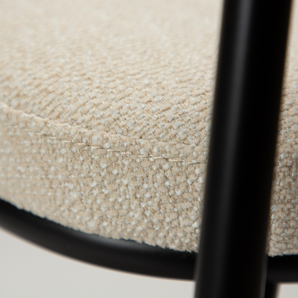 Scaun LOBE Negru/Bej 100108060