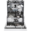 Masina de spalat vase incorporabila Haier I-Pro Shine Series 4 XS 6B1M3PB, 16 seturi, 3 cosuri, 10 programe, clasa B, Motor Inverter, Wi-Fi, AI program, H-arm spray, Maxi Tub, Automatic open door, Aqua Stop, Lumina interna, Sliding door, 60 cm