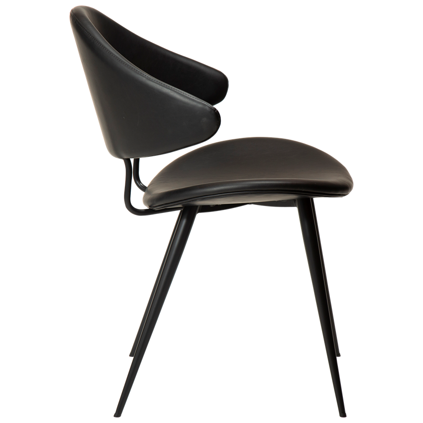 Scaun DAN-FORM Napoleon, negru, 100204100