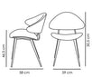 Scaun NAPOLEON Maro 100204101