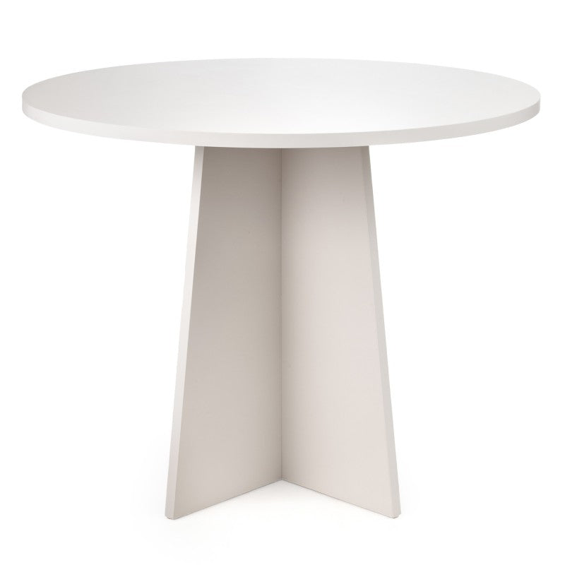 Masă de dining Merlo, rotundă, 100 cm, cașmir
