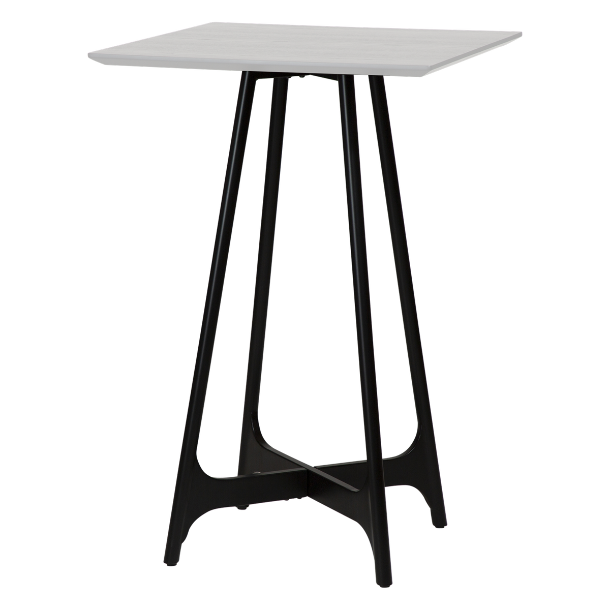 Picioare de masă DAN-FORM Ooid, negru, 400100200