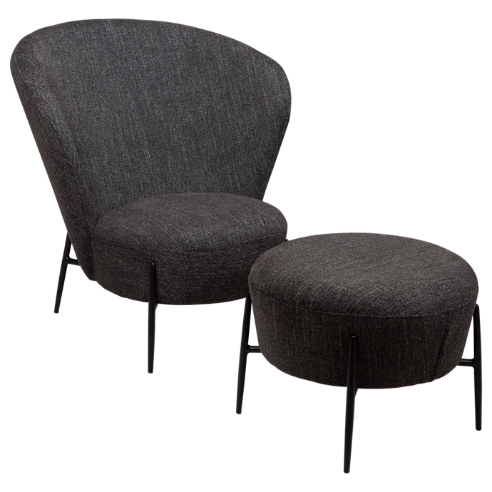 Fotoliu ORBIT Negru 700207009