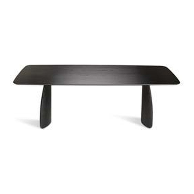 Masă Ikone Plana Moku – Negru, 210 × 100 cm