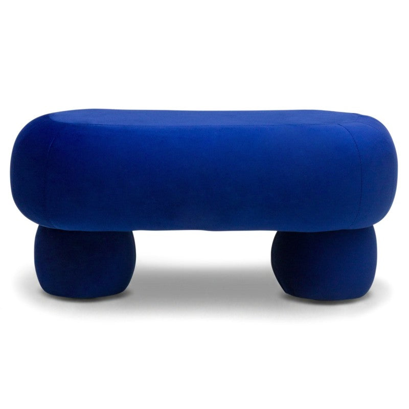 Măsuță auxiliară Logan, 40 cm, cobalt, lucioasă