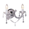 Lampa de perete Zumaline Magnolia 32x34x18 Alb