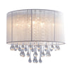 Lampa de tavan Zumaline VERONA 30x40 Alb