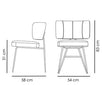 Scaun ROOST Maro 100360101