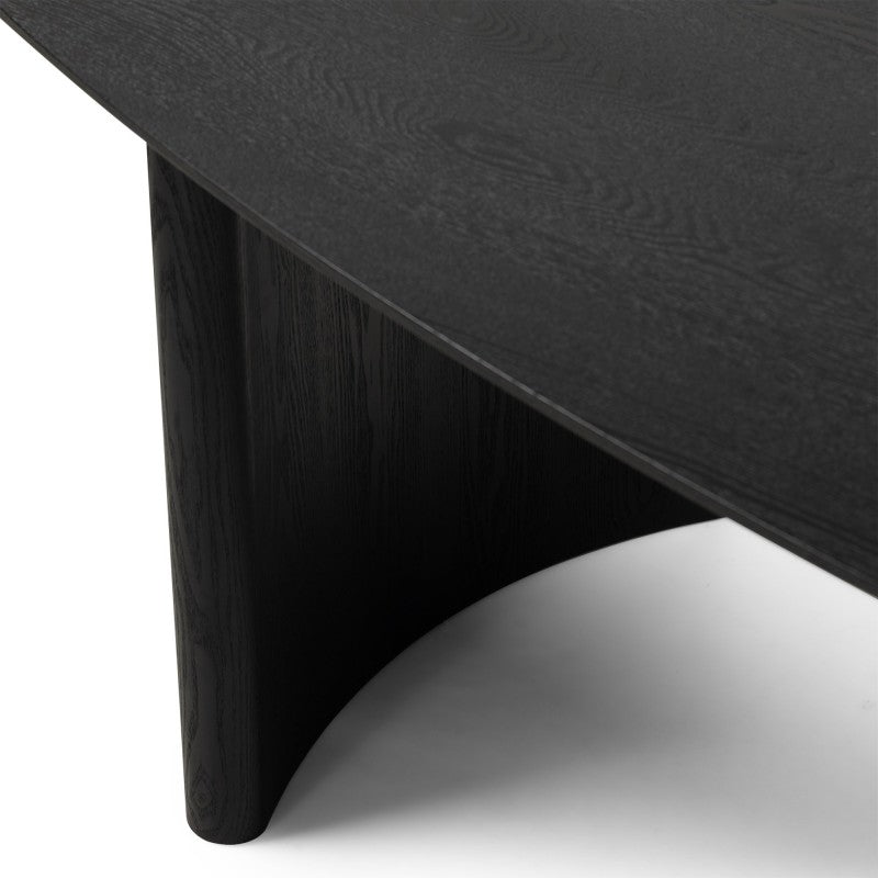 Masă de dining Oriento, 200 cm, ovală, furnir de frasin