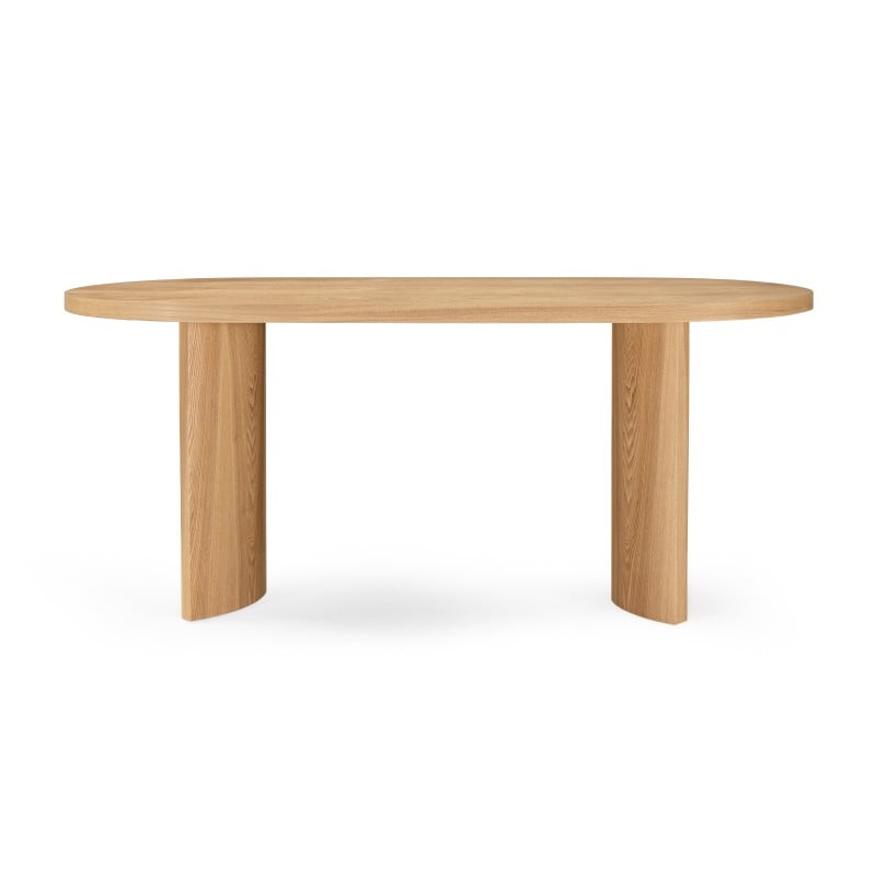 Masă de dining Portofino, 180 cm, ovală, frasin