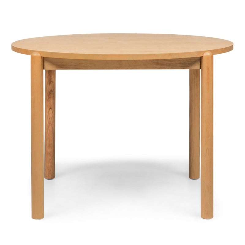 Scaun de dining Yoko, crem/natur, lemn de hevea