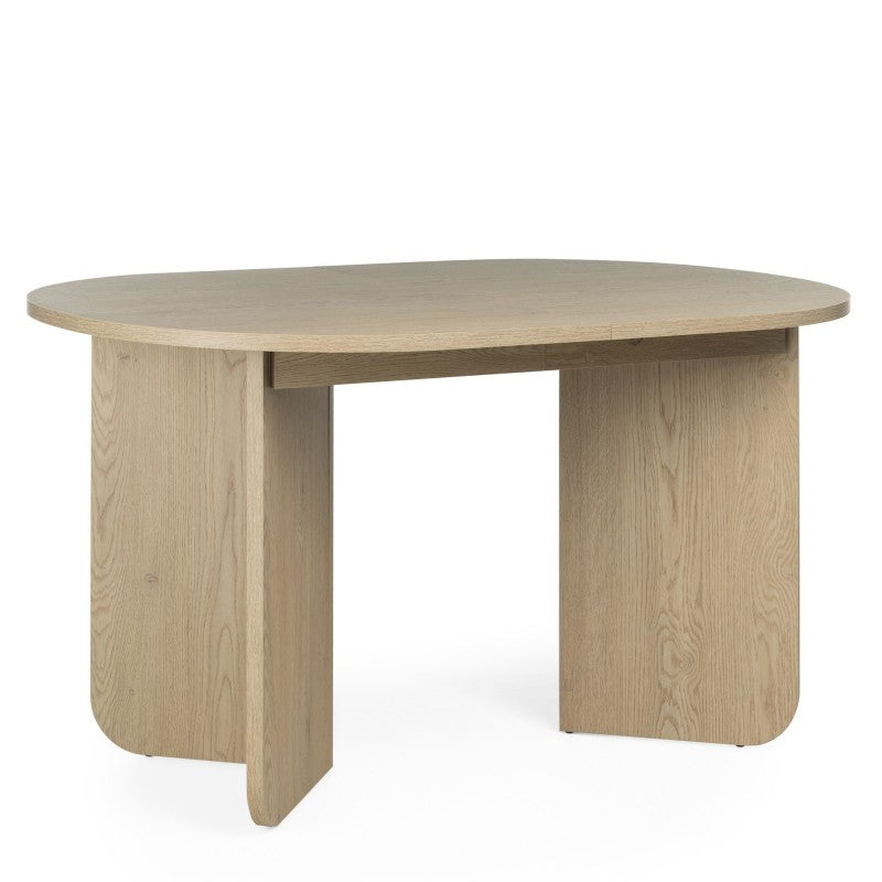 Masă extensibilă Mou, 140-200 cm, stejar Cremona Torro, blat oval