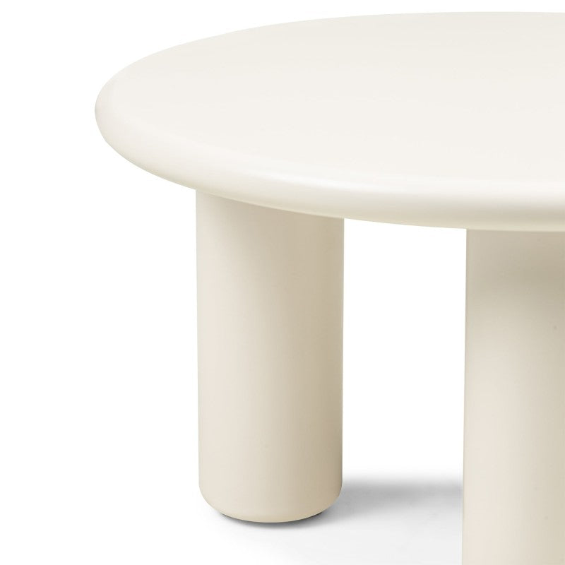 Măsuță de cafea Blair, 60 cm, crem, mată