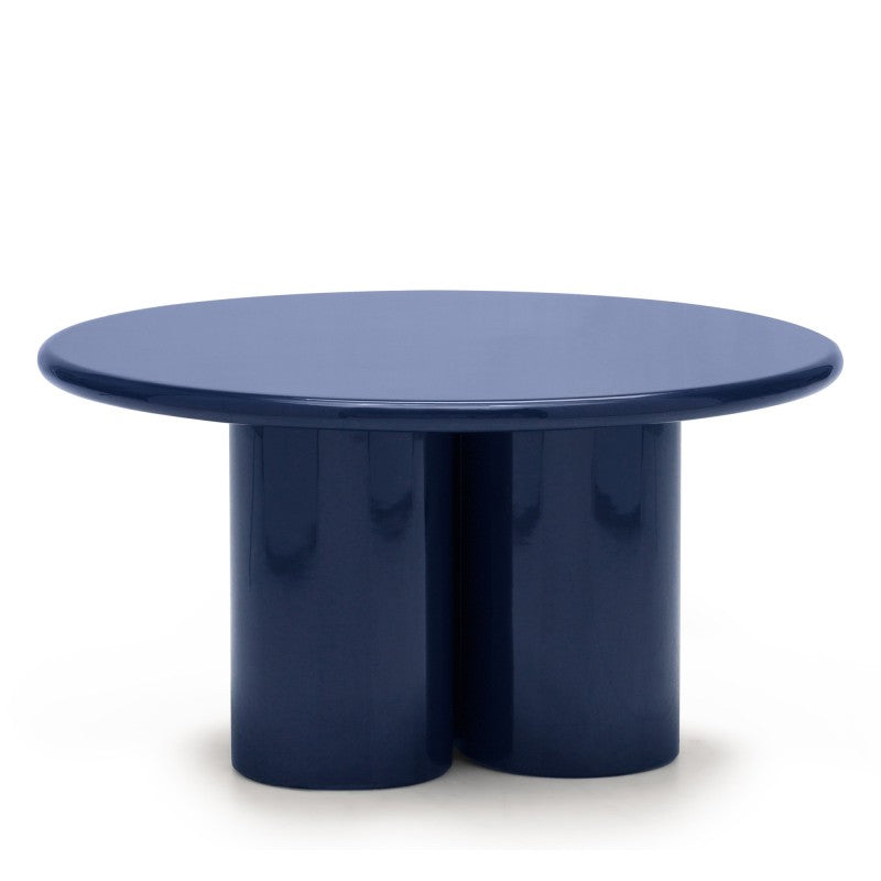 Măsuță de cafea Everett, 80 cm, cobalt, lucioasă