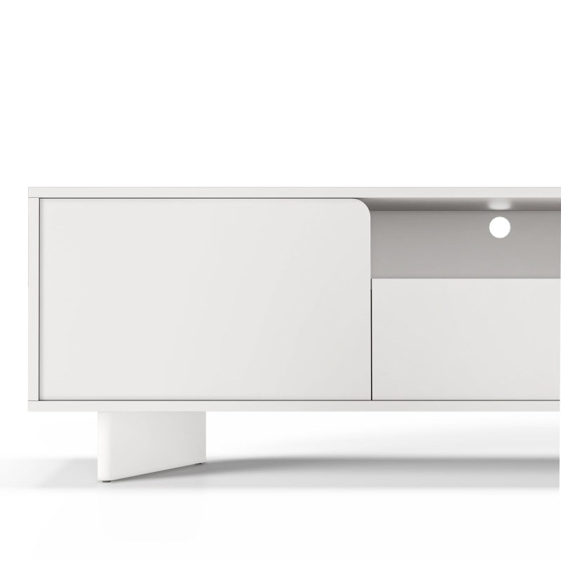 Comodă TV Bloom, 160 cm, albă