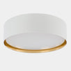Plafoniera Bilbao WHITE/GOLD 450