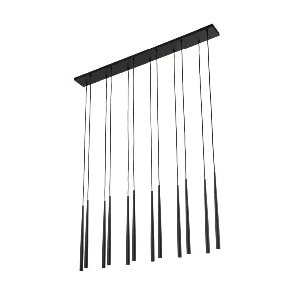 Lustră TK Lighting Piano, negru, 10115