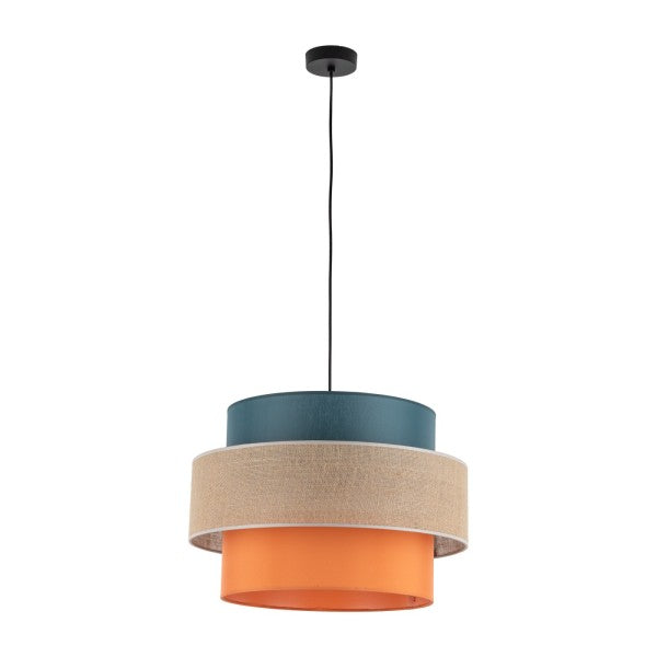 Lampă suspendată TK Lighting Trio, iută, 2758