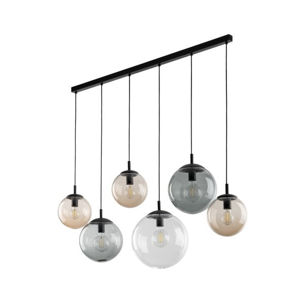 Lustră TK Lighting Esme 6, grafit, 4797