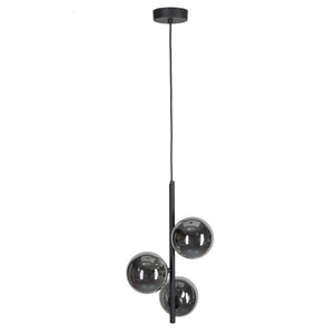 Lampă suspendată TK Lighting Estera 3, negru, 5767