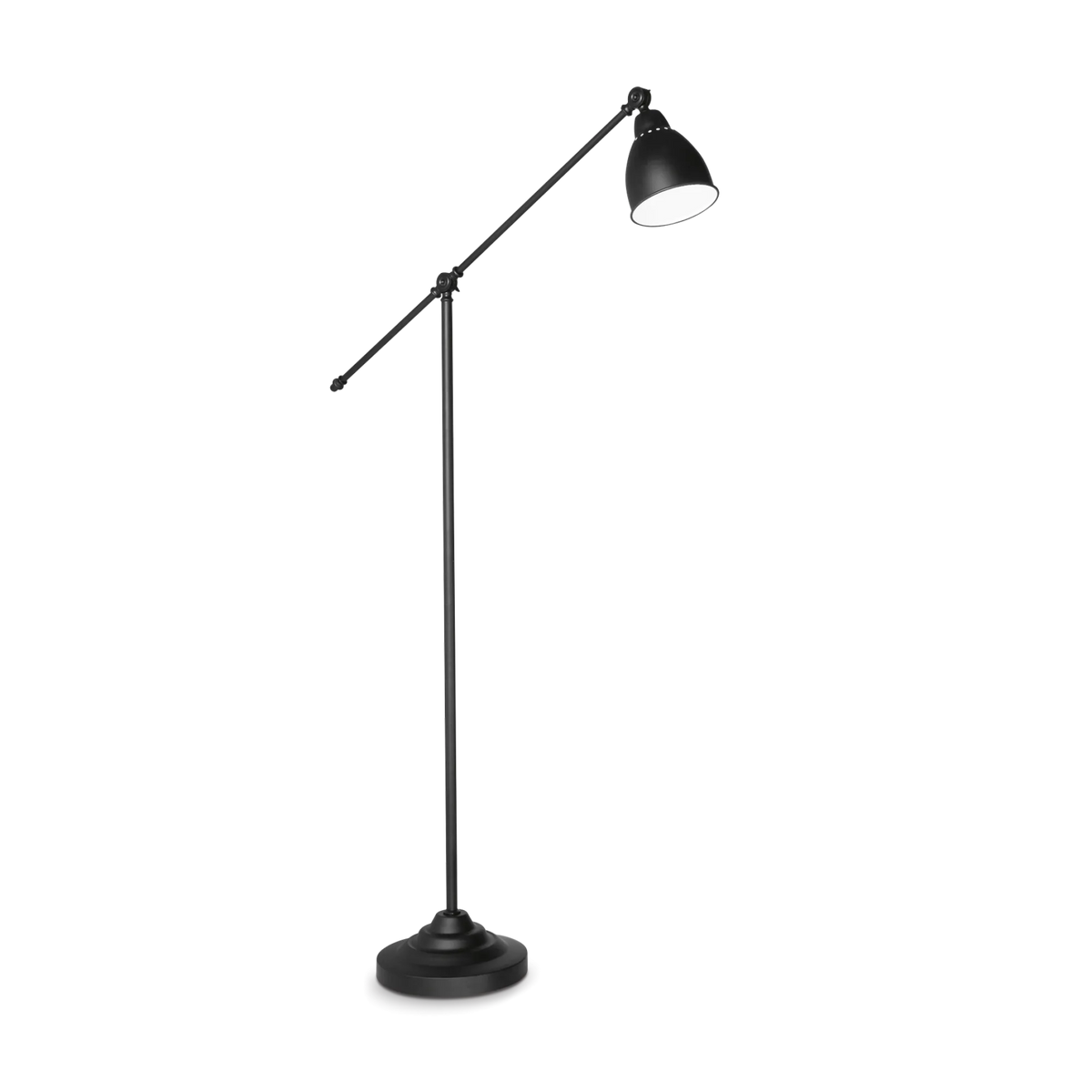 Lampadar Ideal Lux Newton PT1, negru, 003528