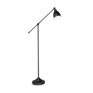 Lampadar Ideal Lux Newton PT1, negru, 003528