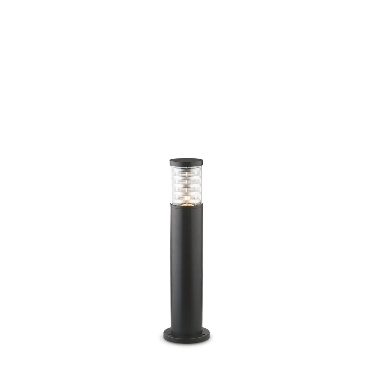 Stâlp de iluminat exterior Ideal Lux Tronco PT1 4730, negru, H60 cm, 004730
