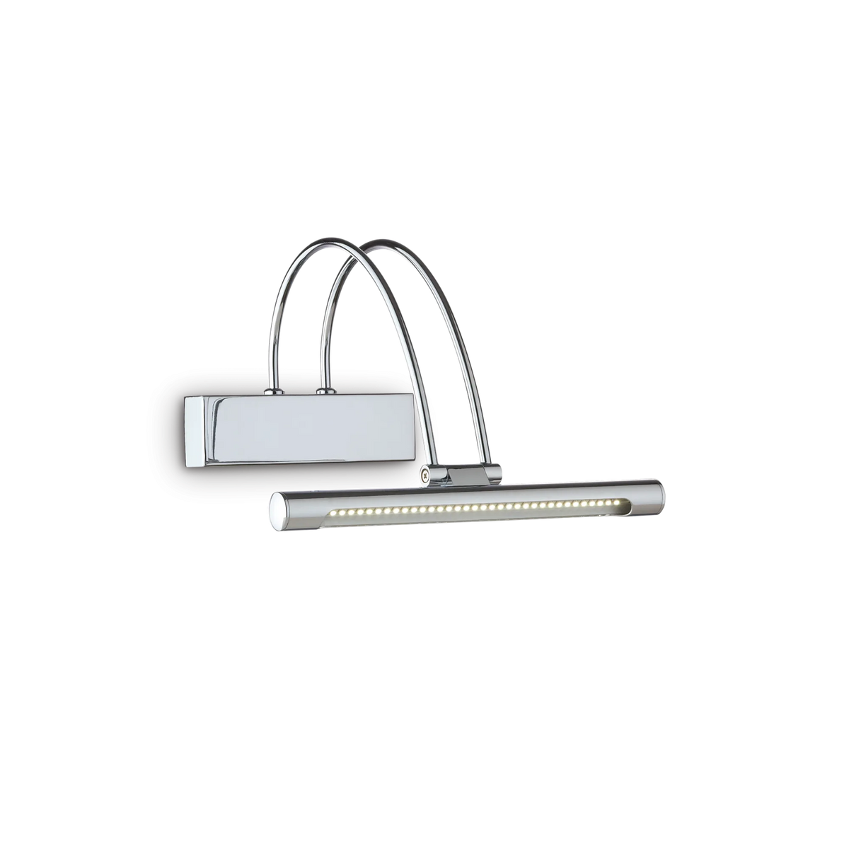 Aplică Ideal Lux Bow, crom, Ø26 cm, 005386