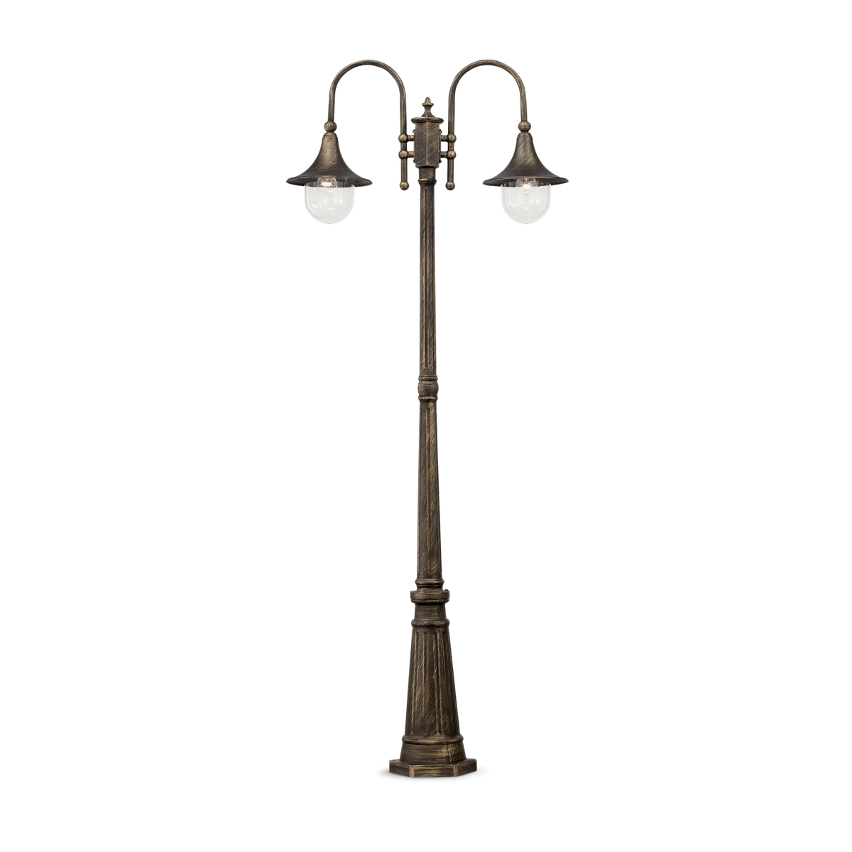 Lampă de exterior Ideal Lux Cima PT2, negru, 24097