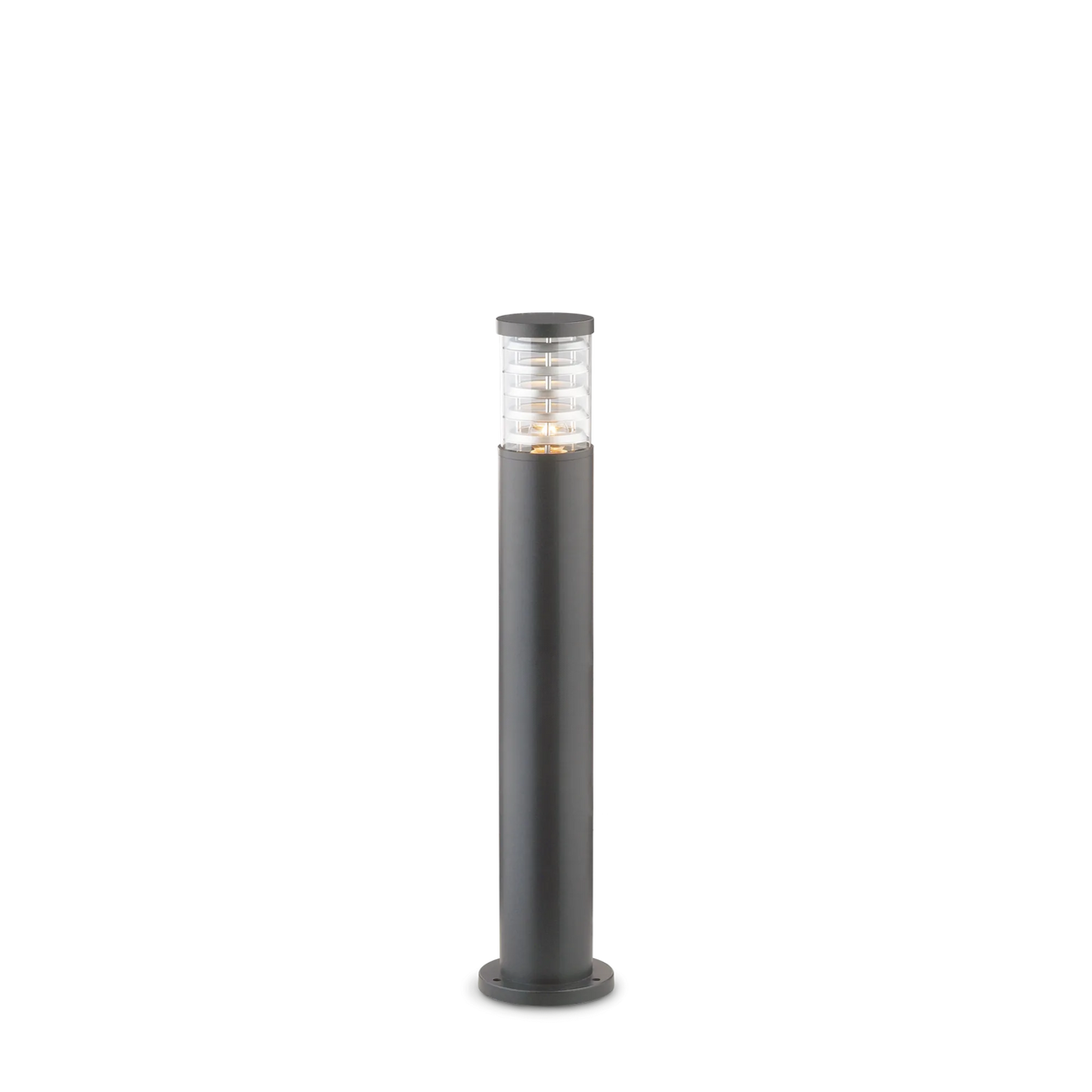 Stâlp de iluminat exterior Ideal Lux Tronco PT1, antracit, H80 cm, 026992