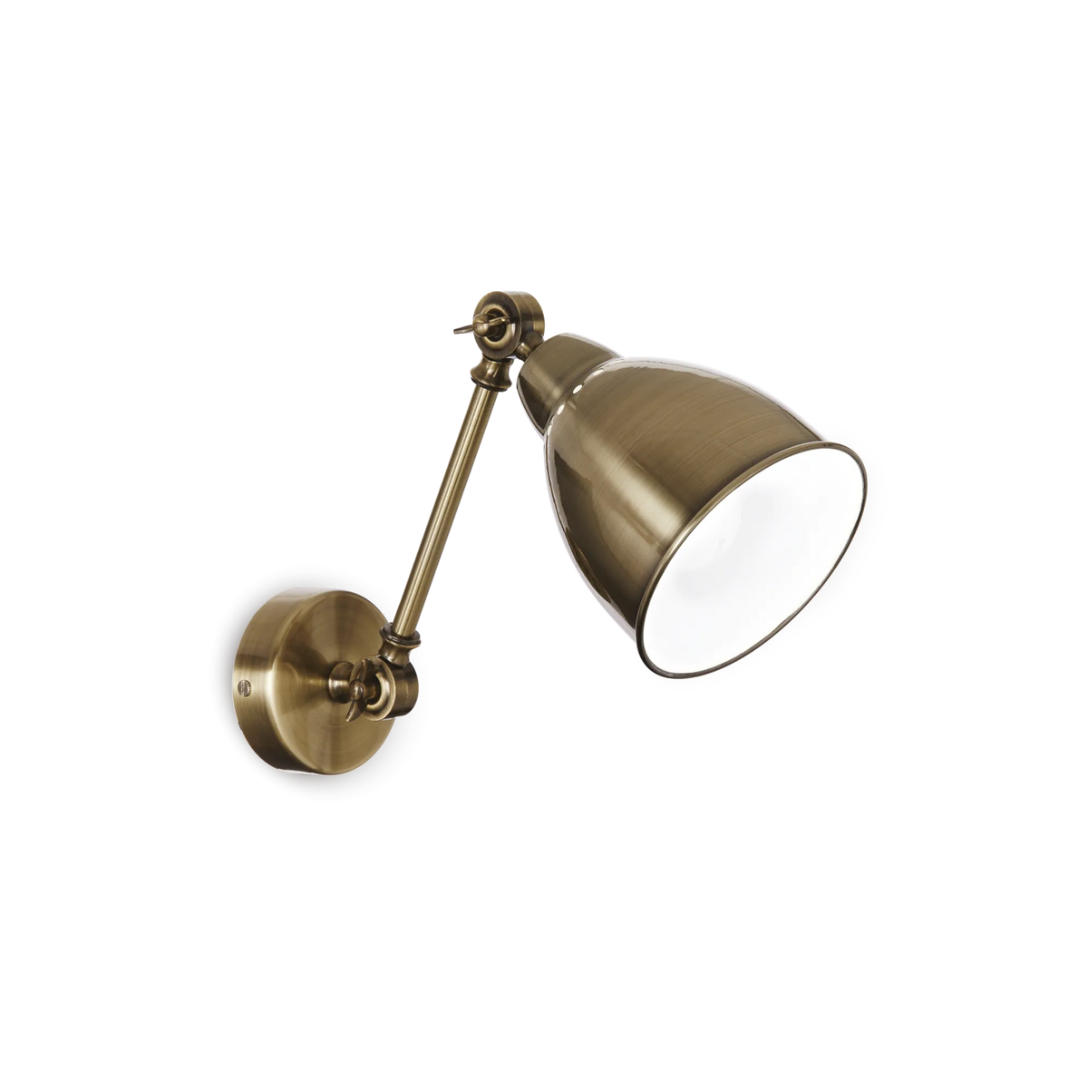 Aplică Ideal Lux Newton AP1, brunat, 27876