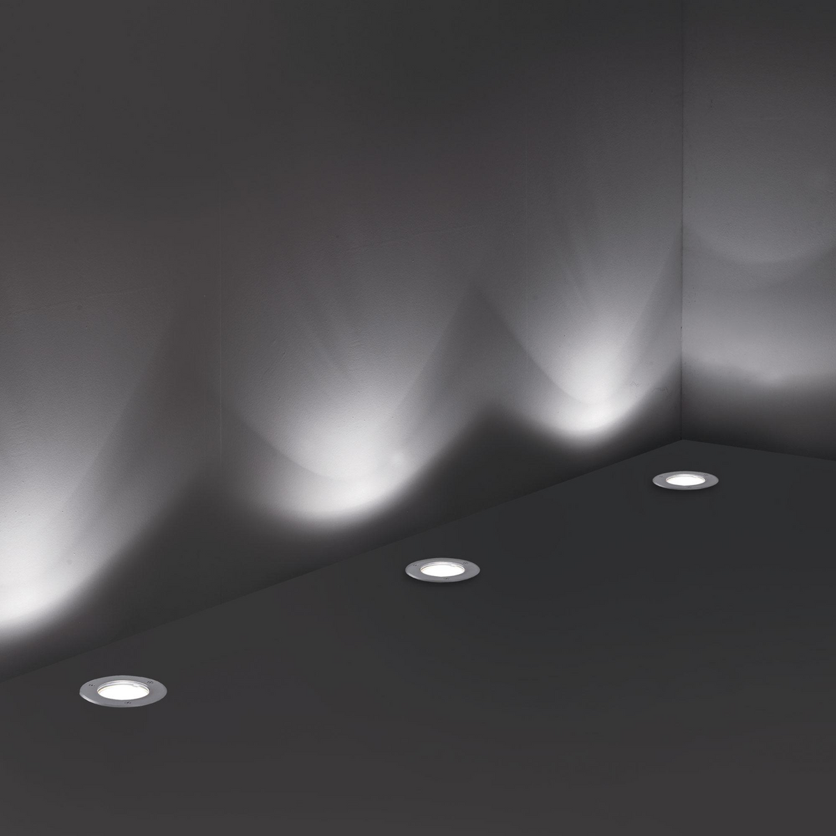 Spot încastrat de exterior Ideal Lux Park Round Small, 32832