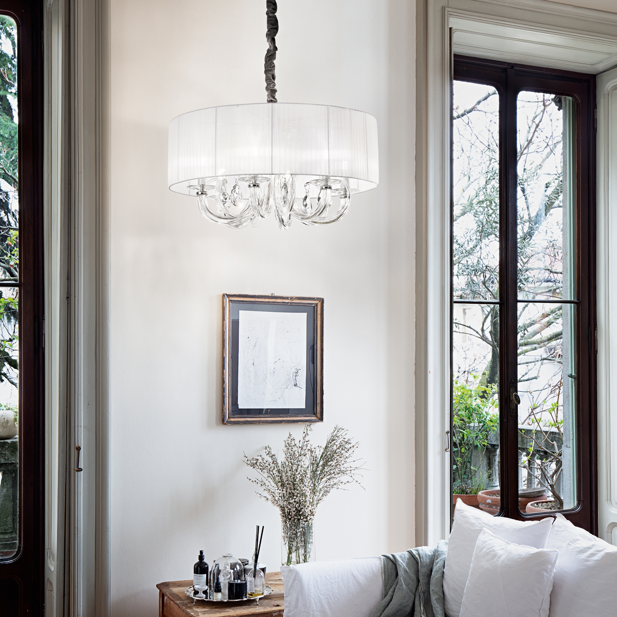 Lustră Ideal Lux Swan SP6, 35826