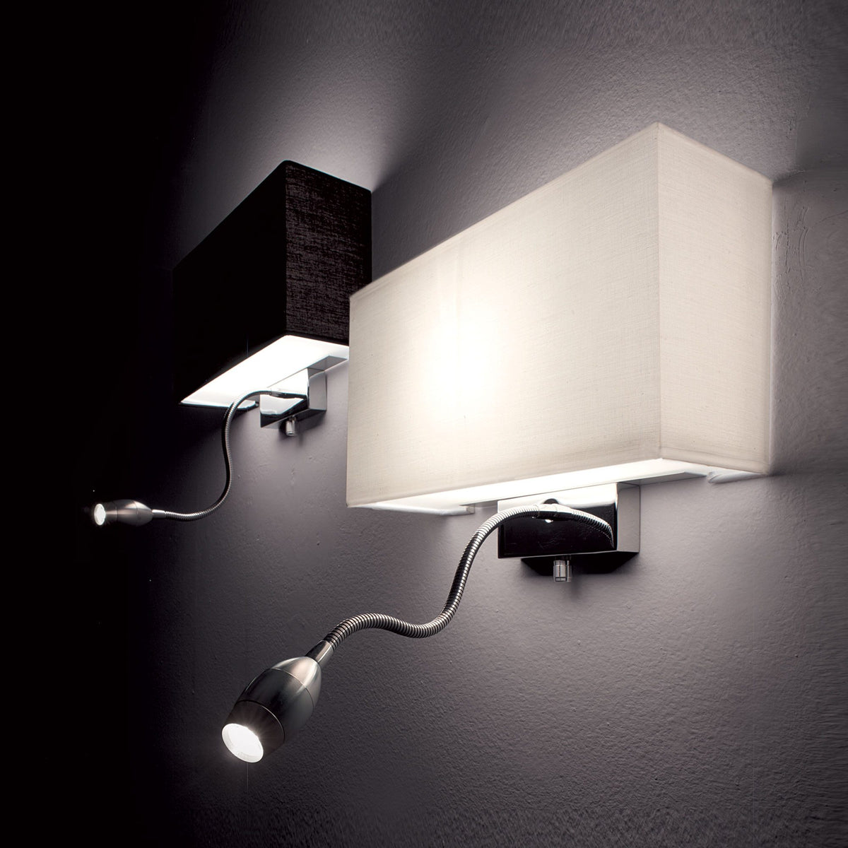 Aplică Ideal Lux Hotel AP2, negru, 35956
