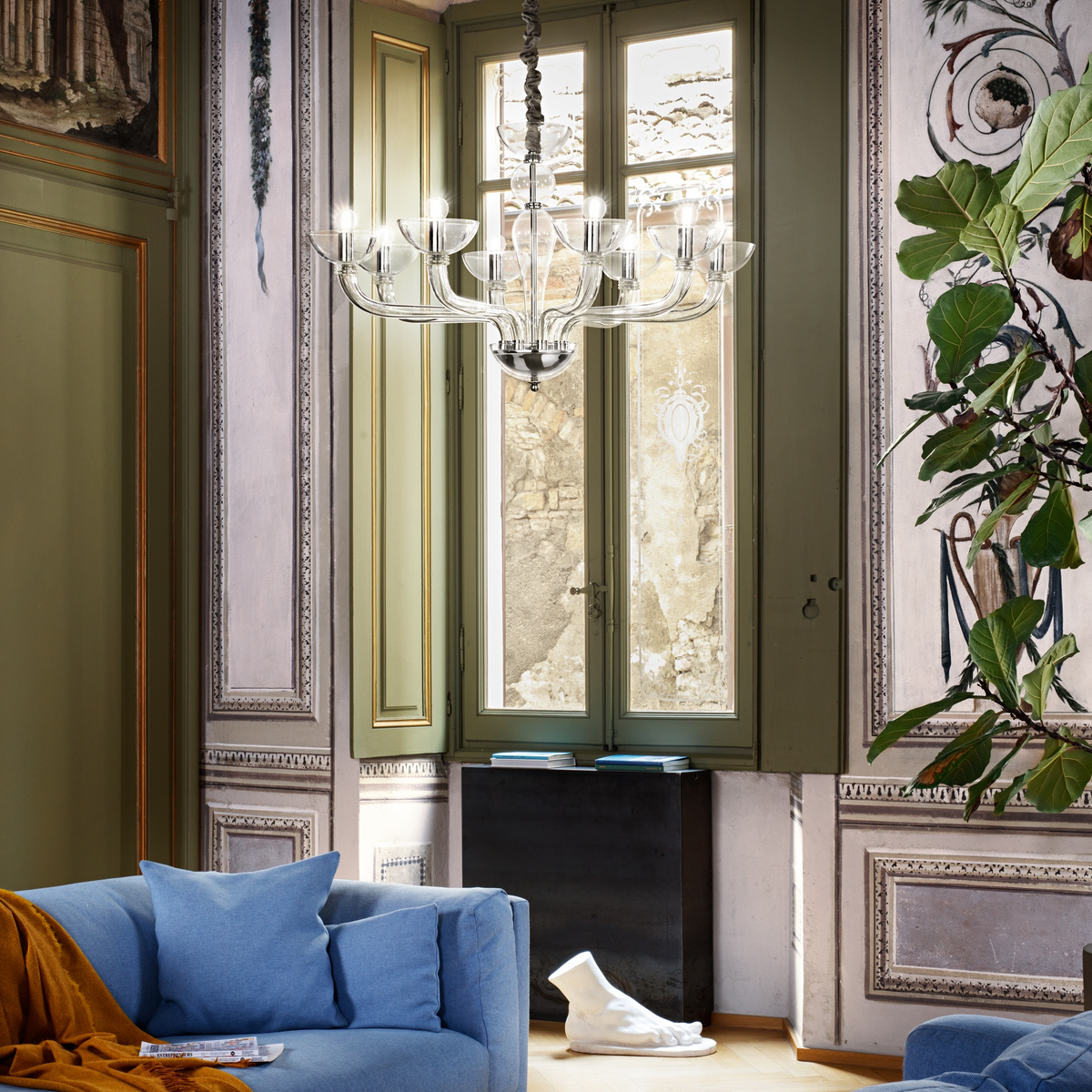 Lustră Ideal Lux Casanova SP8, 44255