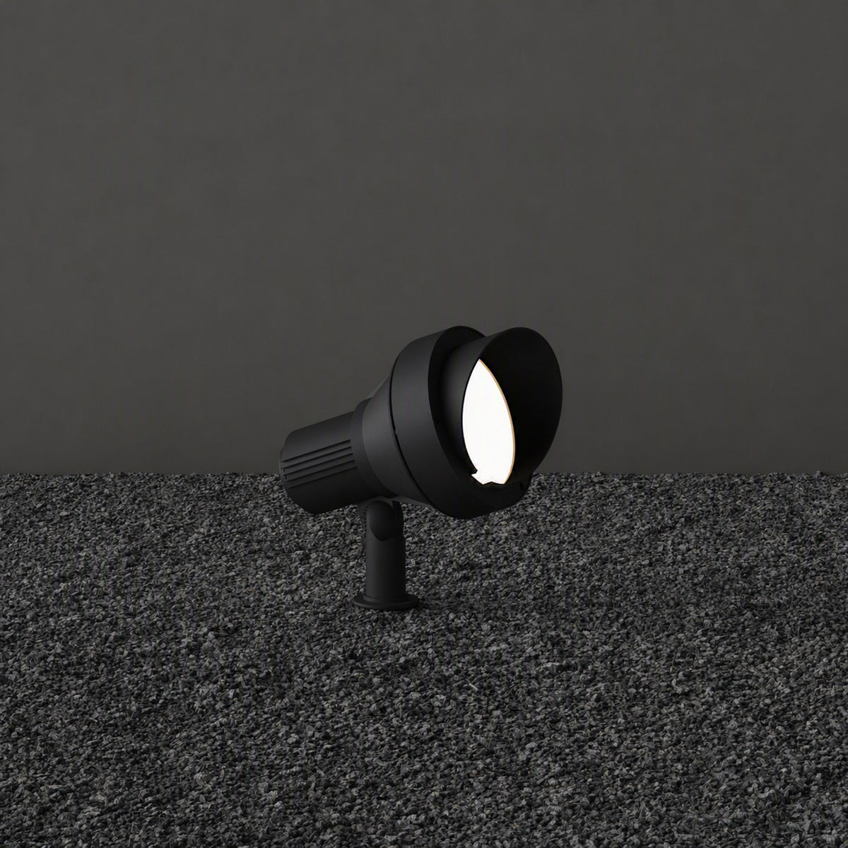 Proiector de exterior Ideal Lux Terra PR1 Small, negru, 046211