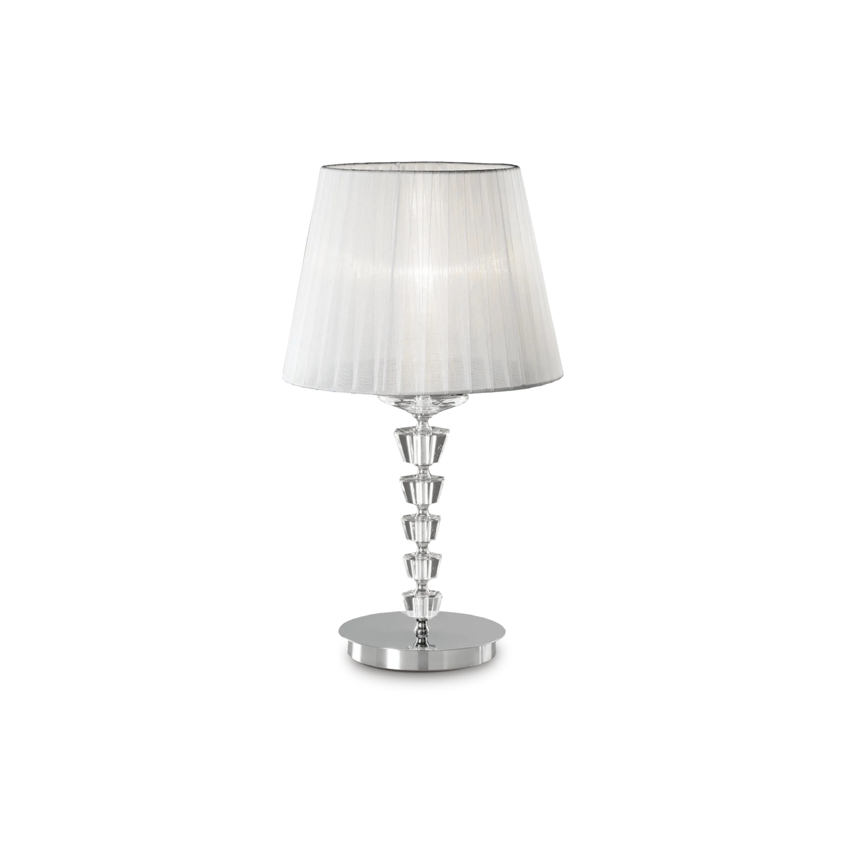 Veioză Ideal Lux Pegaso TL1 Big, alb, 59259