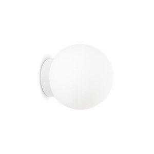 Aplică Ideal Lux Mapa AP1, alb, Ø15 cm, 059808