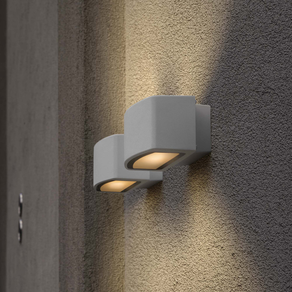 Aplică de exterior Ideal Lux Andromeda AP1, alb, 66868