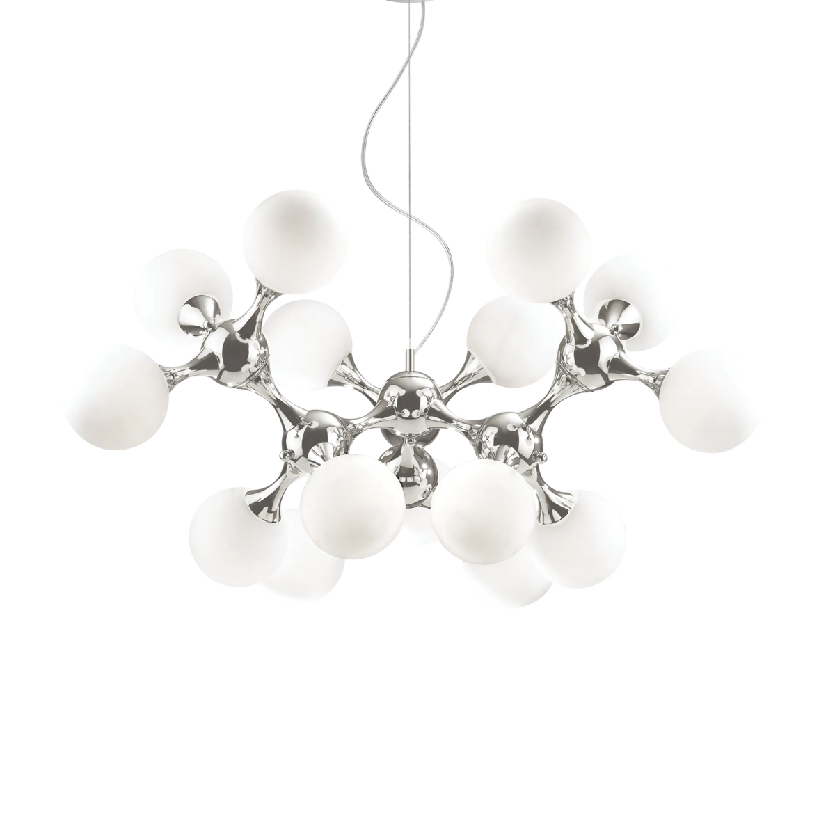 Lustră Ideal Lux Nodi SP15, alb, 82073