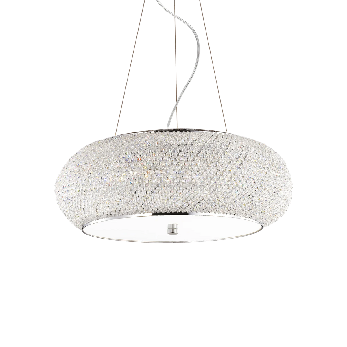Lustră Ideal Lux Pasha' SP10, crom, 82196