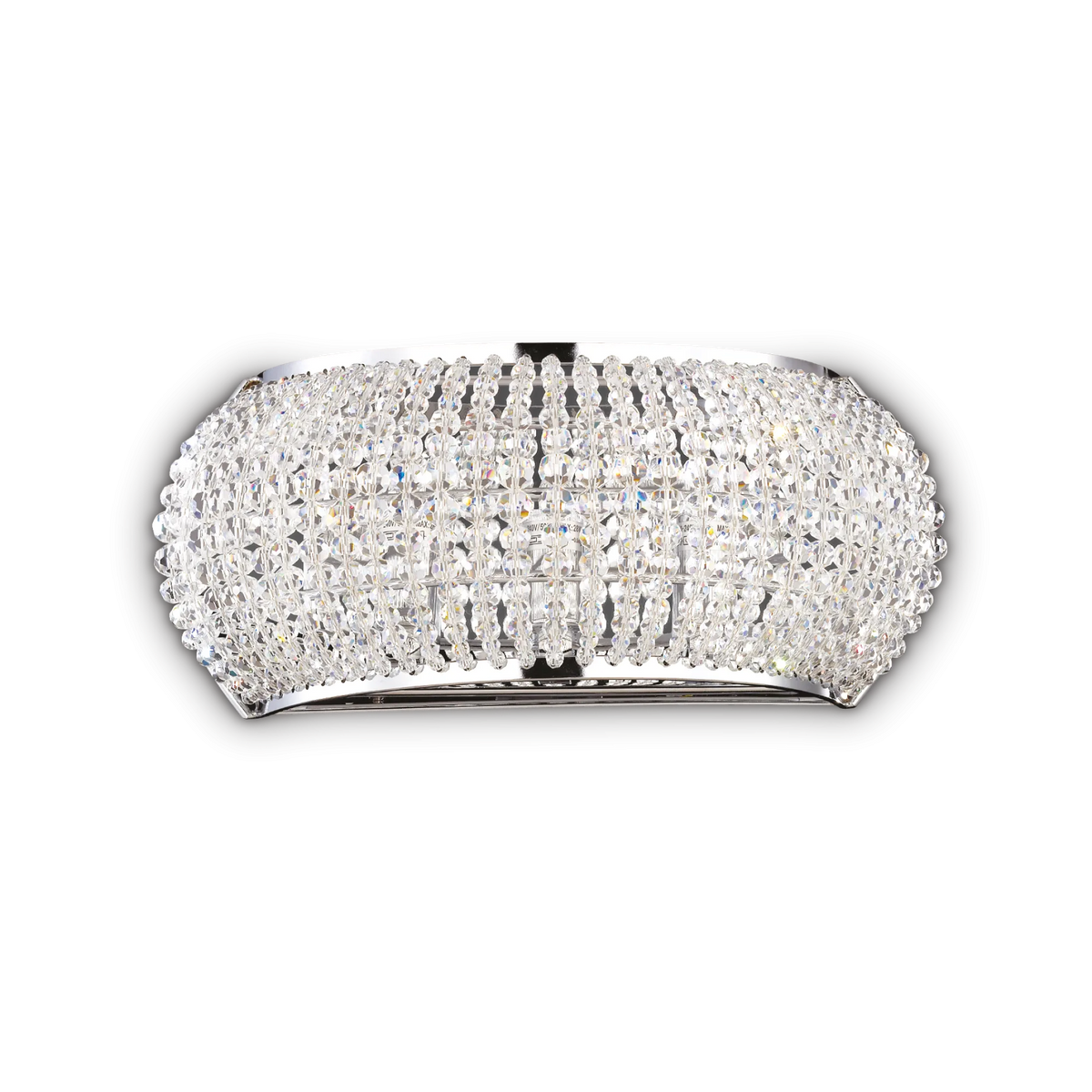 Aplică Ideal Lux Pasha' AP3, crom, 82264
