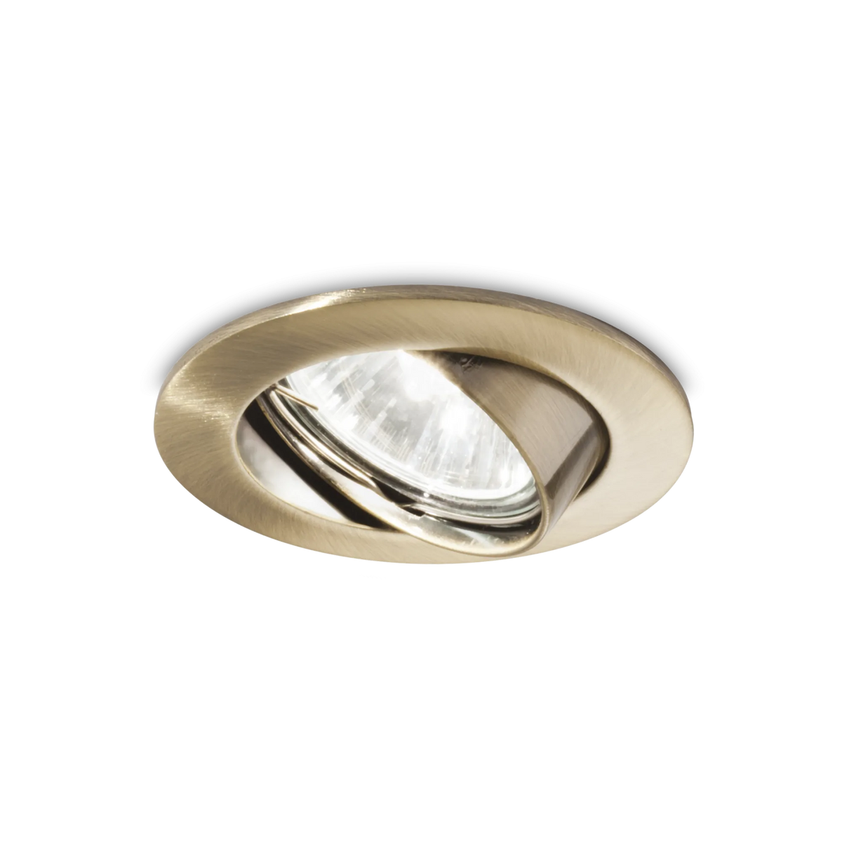 Spot încastrat Ideal Lux Swing, brunat, 83186