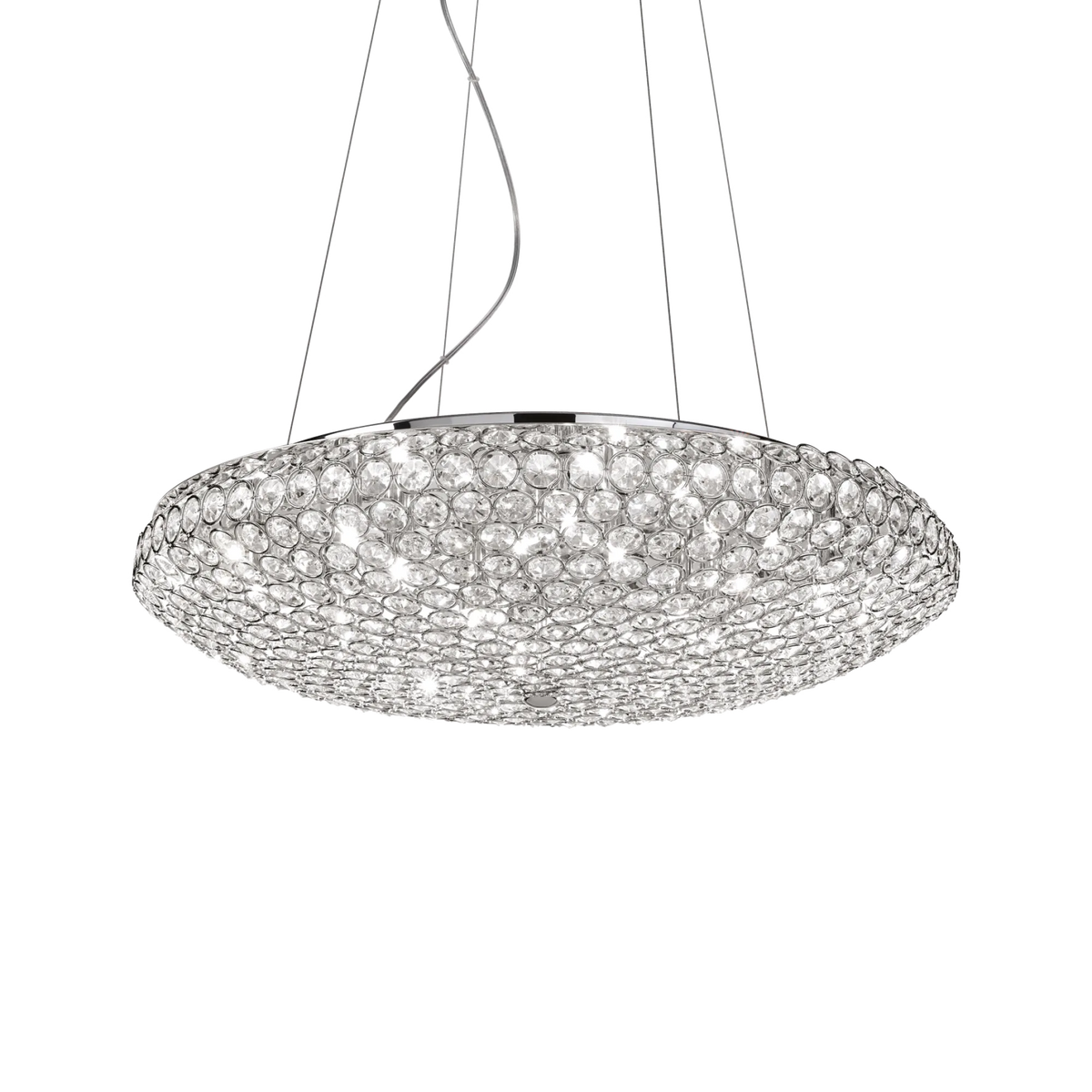 Lustră Ideal Lux King SP12, crom, 88013