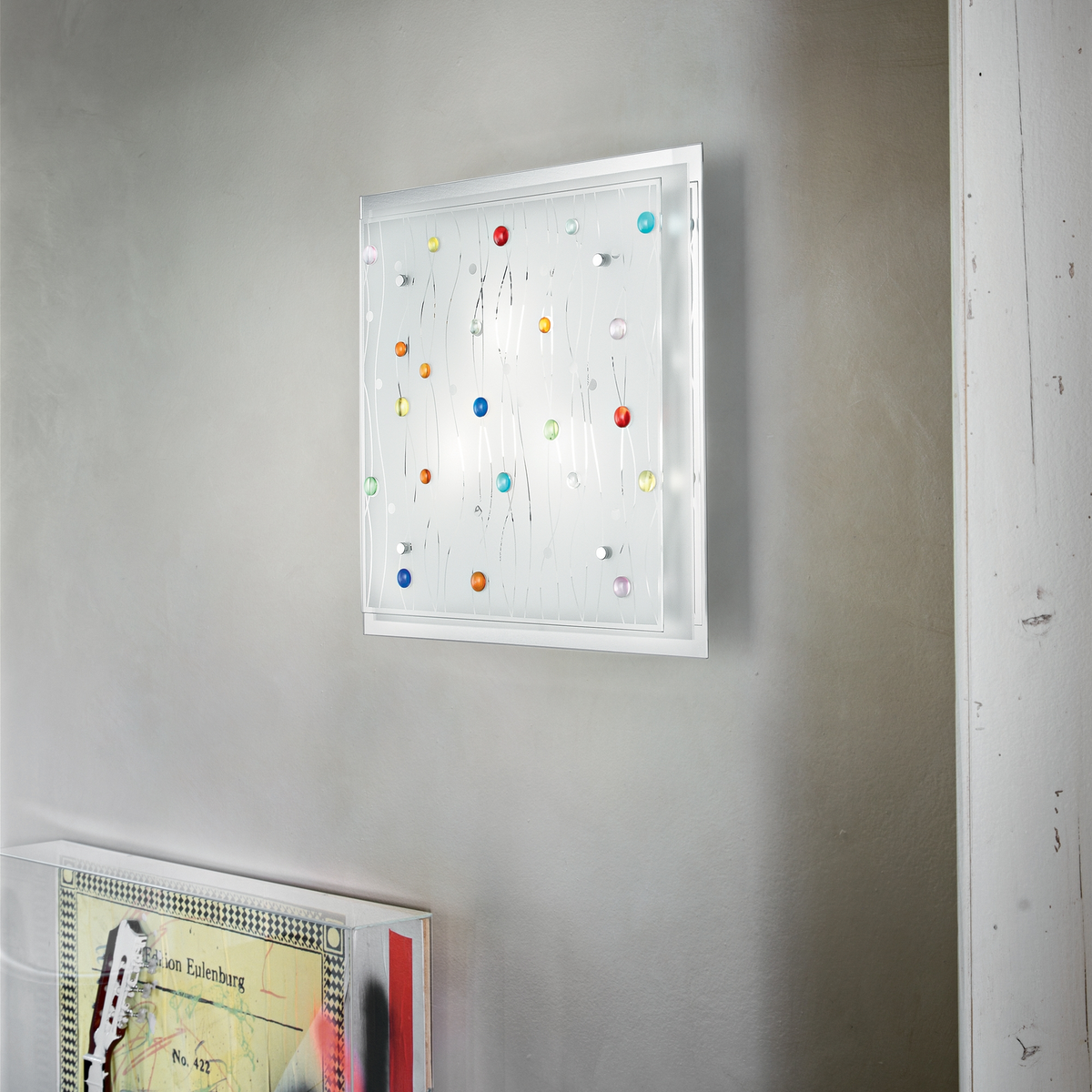 Plafonieră Ideal Lux Ocean PL2, transparent, 81434