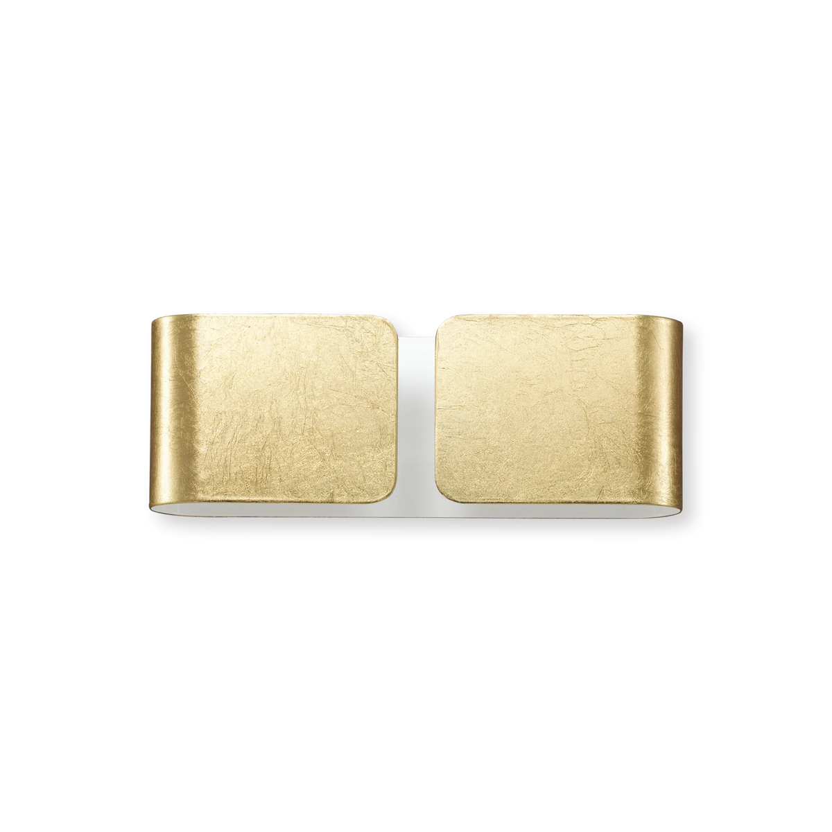 Aplică Ideal Lux Clip AP2 Mini, auriu, 91129