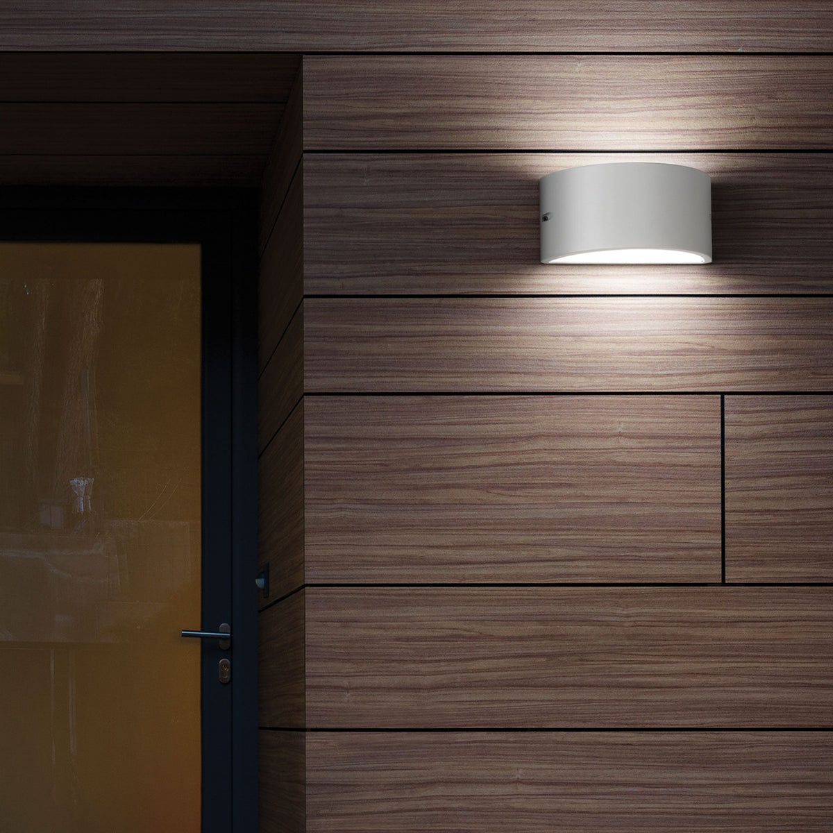 Aplică de exterior Ideal Lux Rex-2 AP1, negru, 118635