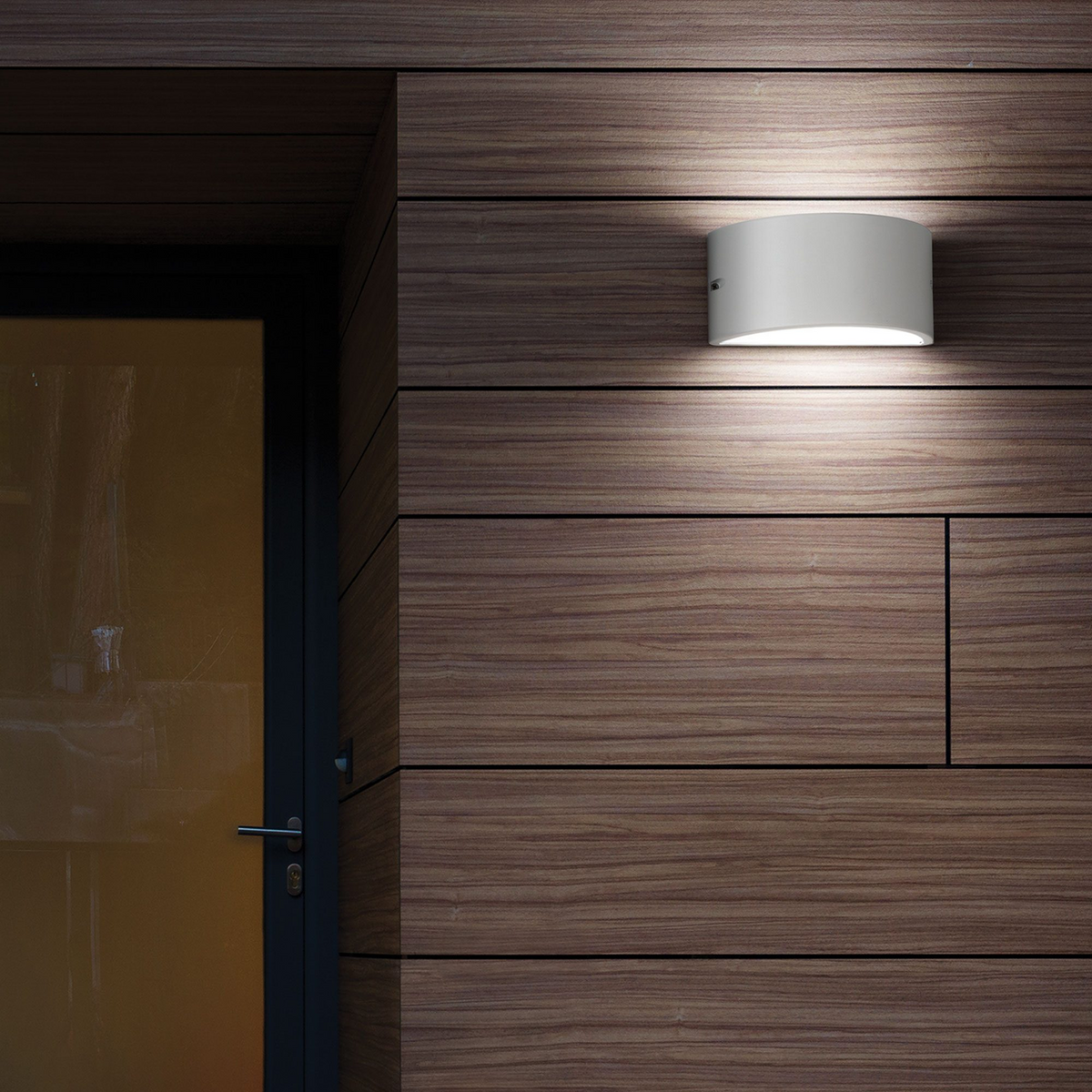 Aplică de exterior Ideal Lux Rex-2 AP1, alb, 92416