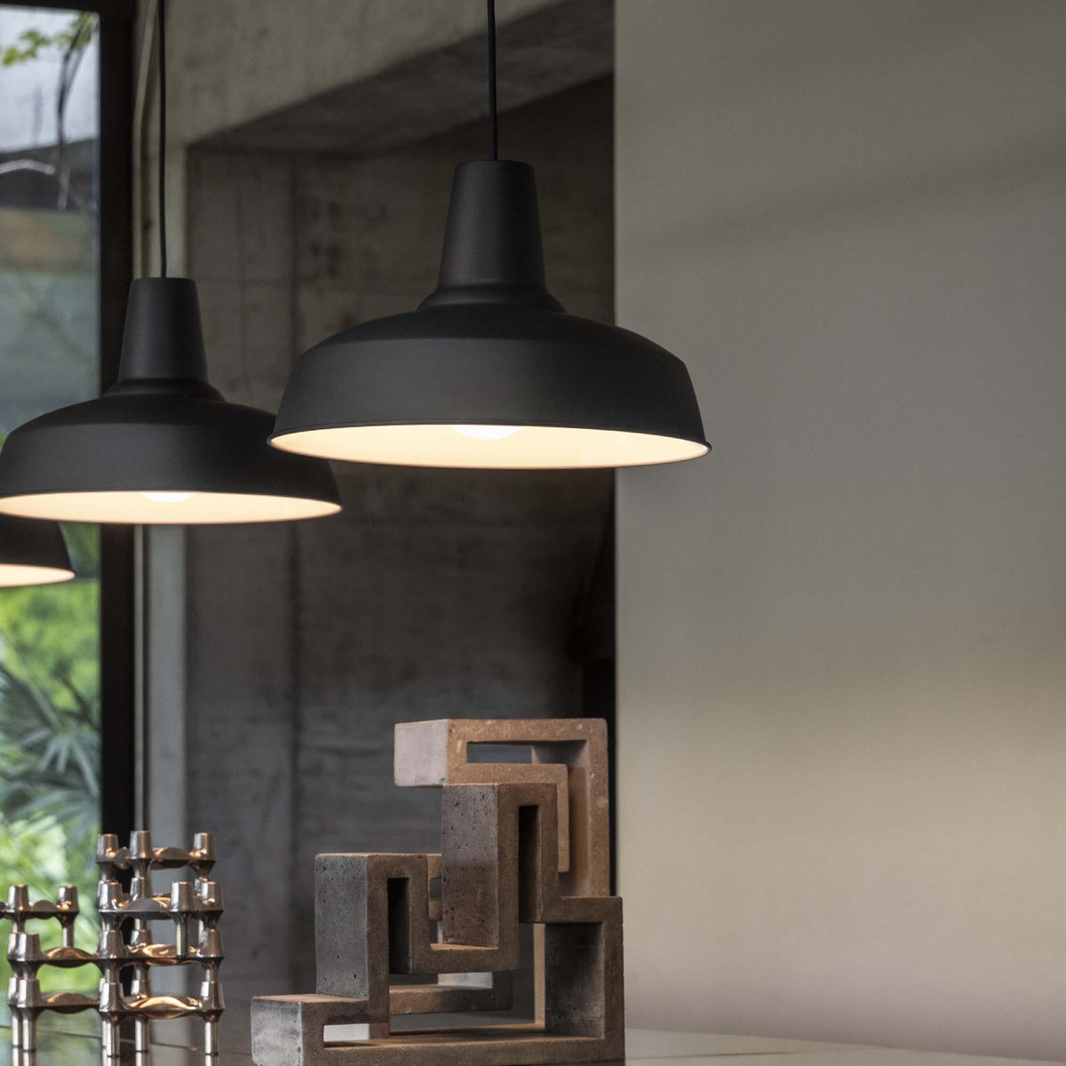 Pendul Ideal Lux Moby SP1, negru, 93659