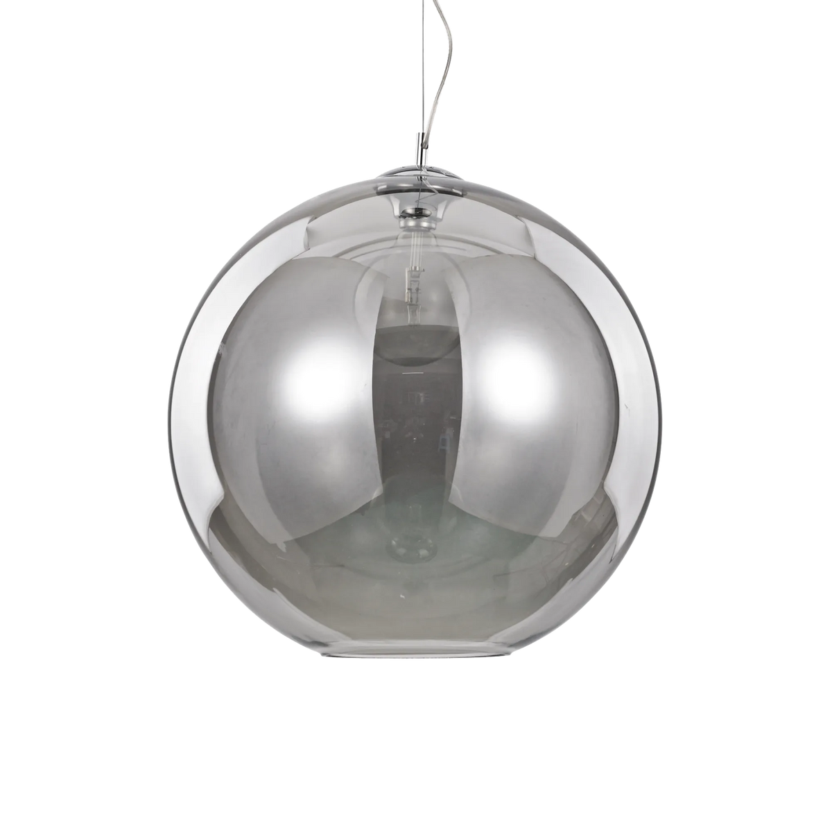 Pendul Ideal Lux Nemo SP1, fumuriu, Ø50 cm, 94137